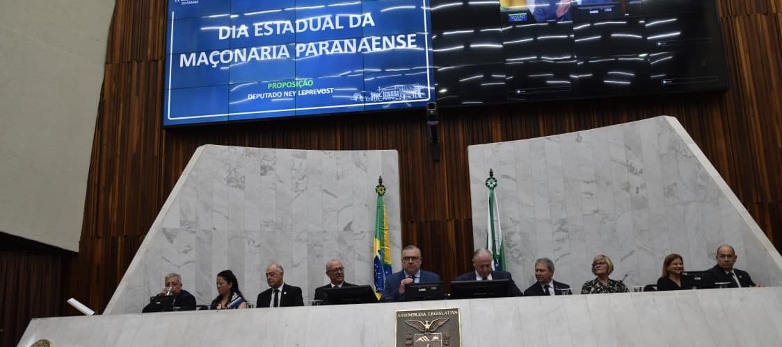 Confira o discurso dos Grão-Mestres na Assembleia Legislativa do Paraná